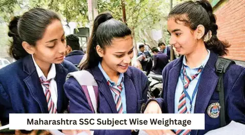 Maharashtra SSC Subject Wise Weightage 2026 - Check chapter wise weightage